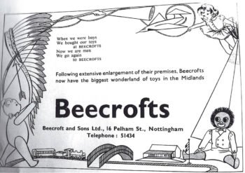 ADVERTISEMENT IN THIS IS YOUR NOTTINGHAM 1960 ADVERTISEMENT IN THIS IS YOUR NOTTINGHAM 1960