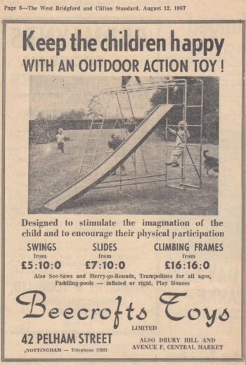 Beecrofts Advert 1967 Beecrofts Advert 1967