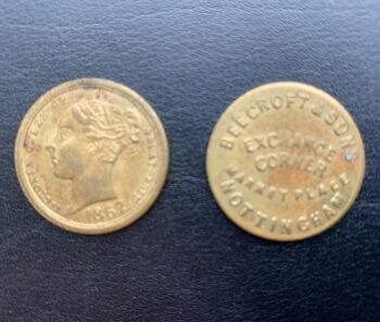 Beecroft’s Tokens from 1862