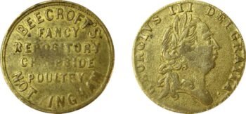 BEECROFTS ADVERTISING TOKENS BEECROFTS ADVERTISING TOKENS