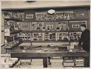 Jack Beecroft with Hornby & Meccano c1930’s Jack Beecroft with Hornby & Meccano c1930’s