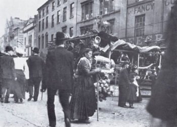 SMITHY ROW DURING GOOSE FAIR SMITHY ROW DURING GOOSE FAIR
